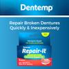 Dentemp Repair-It Advanced Formula Denture Repair Kit (Pack of 2) - Mend Cracks & Replace Loose Teeth view 3