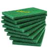 24PCS Scouring Pad - Premium Heavy Duty Scrub Pads with AntiGrease Technology, Reusable Household Green Dish Scrubber, Multipurpose Scour pad - for Kitchen Scrubber & Metal Grills, 3.9 x 5.9 x 0.36IN view 1
