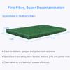 24PCS Scouring Pad - Premium Heavy Duty Scrub Pads with AntiGrease Technology, Reusable Household Green Dish Scrubber, Multipurpose Scour pad - for Kitchen Scrubber & Metal Grills, 3.9 x 5.9 x 0.36IN view 3