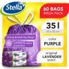 Stella Pack Strong Rubbish Bags for Office Use - Large drawstring garbage 35 litre capacity for waste, Perfect for home and kitchen bins, Eco-friendly plastic liners view 3