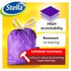 Stella Pack Strong Rubbish Bags for Office Use - Large drawstring garbage 35 litre capacity for waste, Perfect for home and kitchen bins, Eco-friendly plastic liners view 4