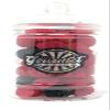 Black & Raspberry Berries Victorian Gift Jar by The Gourmet Sweet Company view 1