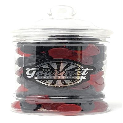 BlackBerry and Raspberry Gums Victorian Gift Jar by The Gourmet Sweet Company