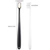 4 Pieces Soft Micro-Nano Manual Toothbrush Extra Soft Bristles Toothbrush with 20, 000 Bristles for Fragile Gums Adult Kid Children (Black, White) view 2