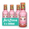 Arizona Kiwi Strawberry Juice, Pack of 6 x 500ml PET Bottles, Fruity Drink with Kiwi and Strawberry, No Artificial Colours or Preservatives view 1