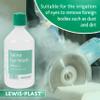 Lewis-Plast Saline Eye Wash Solution, 500ml Bottle for Safe and Effective Eye Care view 3