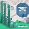 Thermometer Probe Covers - Pack of 300 - Universal and Disposable Probe Cover Box for Digital Thermometer for Accurate Sanitary Oral, Rectal and Underarm Digital and Glass Thermometers Reading view 2