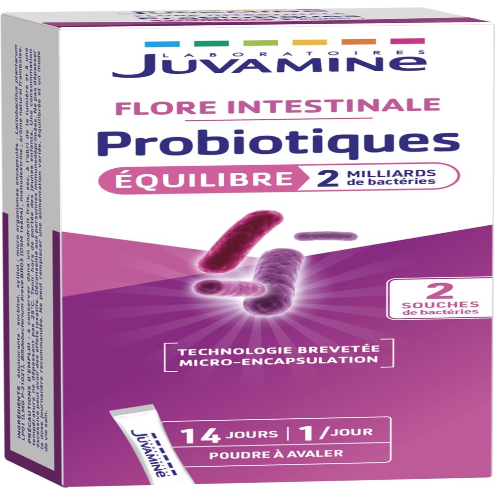 Juvamine Microbiotic Flore Intestinale 14 sachets
