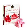 Cerez Pazari Turkish Delight with Pomegranate Flavour 230g, Gourmet Small Size Snacks Gift Box No Nuts Sweet Luxury Traditional Confectionery Vegan Candy Dessert Glucose Free Lokum view 1