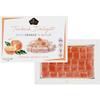 Cerez Pazari Turkish Delight with Orange Flavor 230g, Gourmet Small Size Snacks Gift Box, No Nuts Sweet Luxury Traditional Confectionery Vegan Soft Candy Dessert Glucose Free Lokum view 3