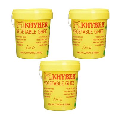 Khyber Vegetable ghee - 908g - (pack fo 3)