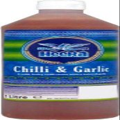 Heera Chilli & Garlic Sauce - 1ltr - (Pack of 2)