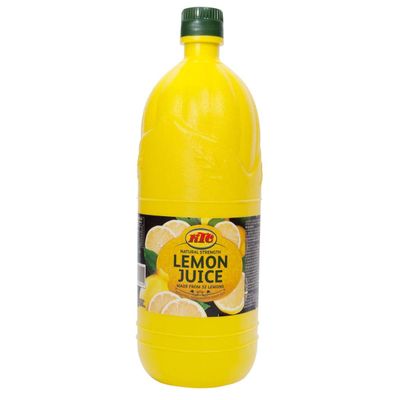 KTC Lemon Juice - 1L - (Pack of 4)