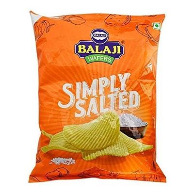 Balaji Simply Salted (Salted Potato Chips) - 150g