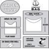 100 bags Compostable Garden Waste Sacks - Compost Bag Liners - EN 13432 - Bin Bags with Composting Guide view 2