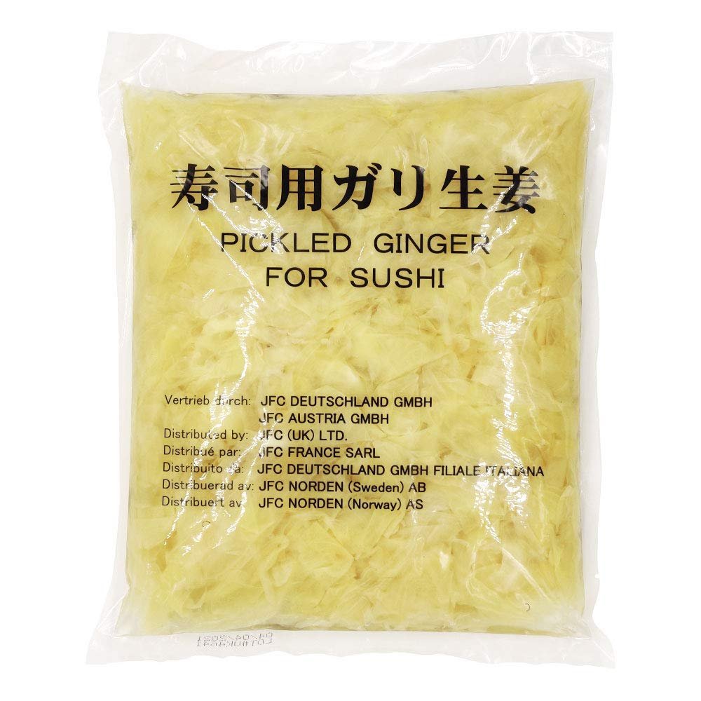 LTF Pickled Ginger for Sushi (White) Drained Weight 1kg Net Weight 1.5kg