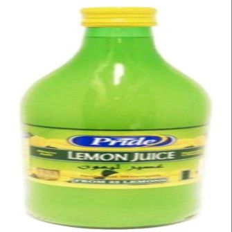 Pride Lemon Juice - 1L - (Pack of 4)