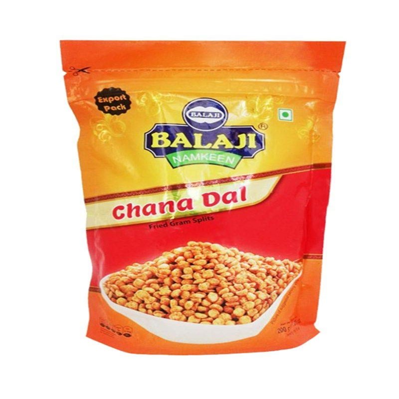 Balaji Chana Dal (Fried gram Splits) - 200g - (Pack of 4)