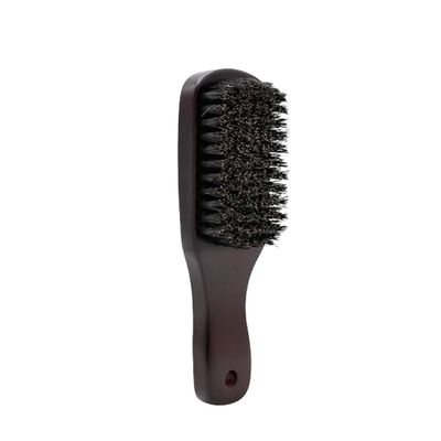Beaupretty Beard Brush for Men Natural Boar Bristles for Beard Care and Styling Mustache Portable Design for Daily Facial Hair Grooming