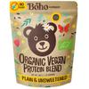 Boho Unflavoured Organic Vegan Protein Powder Blend (1kg - NO Scoop Included) Plain & Unsweetened, Organic Plant Based Protein, Dairy Free, Gluten Free, Lactose Free, Pea, Plant Protein Powder view 1