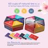ACORUS | Birthday Gift Tea Set | Natural Fruit and Herbal Tea Gift Set of 6 Flavoured Teas in the Beautiful Tea Box | Thoughtful Birthday Present | Selection Box | 60 Bags | Herbal and Fruit view 4