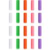 20 Pieces Aligner Tray Seaters Chewies for Aligner Trays Chompers Aligner Trays (Pink, Orange, Green, Purple, White) view 1