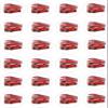 24 edible London Bus party decorations Style Cupcake Cake Toppers Wafer Rice Paper precut view 1
