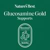 Glucosamine Gold | High Strength 1400mg 100% Plant-Based | 120 Tablets | All-in-one Formula with Phytodroitin, Chondroitin, Ginger, rosehips and quercetin | Taste Free Tablets | Made in the UK view 3