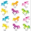 12 edible Unicorn Unicorns kids childrens birthday party style Standing Cupcake Cake Toppers Wafer Rice Card view 1