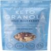 Keto Hana Wild Blueberry Keto Granola Keto Diet Vegan Grain Free Dairy Free Plant Based No Refined Sugars Gluten Free 2.3g Net Carbs Breakfast Cereal - 300gr/0.6lbs view 1