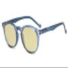 Eyekepper Blue Light Blocking Glasses Women - Anti Digital Glare UV Ray Oval Round Computer Reading Glasses with Yellow Filter Lens - Blue +0.50 view 1