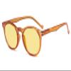 Eyekepper Blue Light Blocking Glasses Women - Anti Digital Glare UV Ray Oval Round Computer Reading Glasses with Yellow Filter Lens - Orange +0.75 view 1