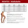 RIEMTEX Medical Graduated Compression Stockings Class 2 CCL2 Open Toe Calf Stockings Thrombosis Stockings Women and Men Black or Beige (Size 2, Beige) view 2