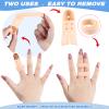 10 Pieces Finger Splint Mallet Finger Support Finger Splint Brace Plastic Finger Support Protector for Adjustable Finger Immobilizer for Basketball Finger Joint Protection, 5 Sizes view 4