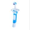 Mam Learn to Brush Set, Children's Teeth Toothbrush Long Handled Toothbrush for Oral Hygiene Autonomy, Soft Toothbrushes for 5+ Months, Light Blue - 60g view 1