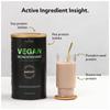 Protein Works - Vegan Wondershake, Multi-Award-Winning Vegan Protein Shake, QuadPlant Protein Blend, Ultra Smooth & Creamy, Low Calorie, Under 1g Fat & Sugar, 30 Servings, Double Chocolate, 750g view 2
