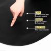 1/2'' Thick Anti Fatigue Mat for Hairstylist Standing, 3'x4' Barber Floor Matt Under Salon Chair, Hair Cutting Hairdressing Equipment view 4