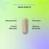 Glucomannan Konjac 3000mg - Choline Bitartrate Chromium Picolinate and VIT B3 + D3-120 Vegetable Capsules Glucomannan Complex Nutralie view 4