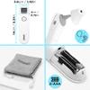 Duronic Ear and Forehead 3 in 1 Thermometer IRT3W Non-Contact Digital Infrared Medical Thermometer for Baby Child & Adult, Easy Operation, Instant Accurate Results, Grey Pouch Included view 2