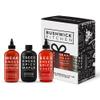 Bushwick Kitchen Spicy Sampler Gift Box, Set Includes our Gochujang Sriracha, Spicy Maple Syrup, and Spicy Honey Hot Sauces, 5 Recipes, Chile Pepper Dish Towel, and Bushwick Kitchen Gift Box view 1