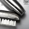 COM-FOUR 3-piece set, hand washing brush, anti-odor soap with storage view 4