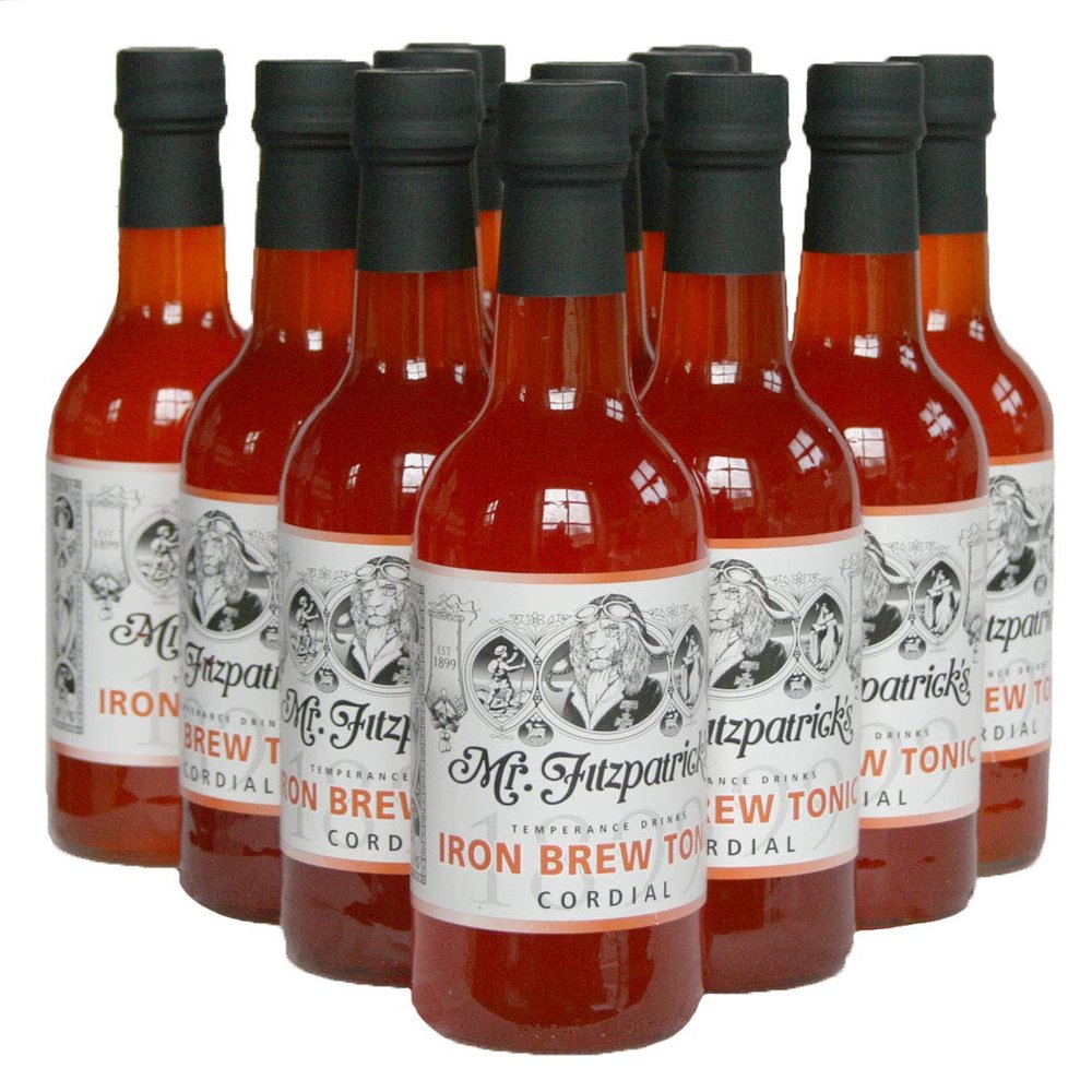 Mr Fitzpatrick's - Iron Brew Tonic Cordial 500ml (12 x 500ml)