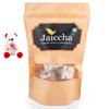 Jaiccha Ghasitaram Valentine Gifts - Valentine Sweets Cashew Crunchy Dryfruit Bites in a Brown Pouch and a Teddy view 1