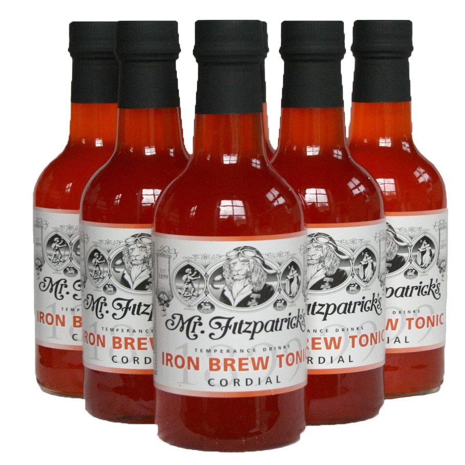 Mr Fitzpatrick's - Iron Brew Tonic Cordial 500ml (6 x 500ml)