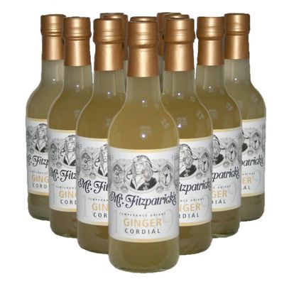 Mr Fitzpatricks Ginger Cordial, 500 ml (12 x 500ml)