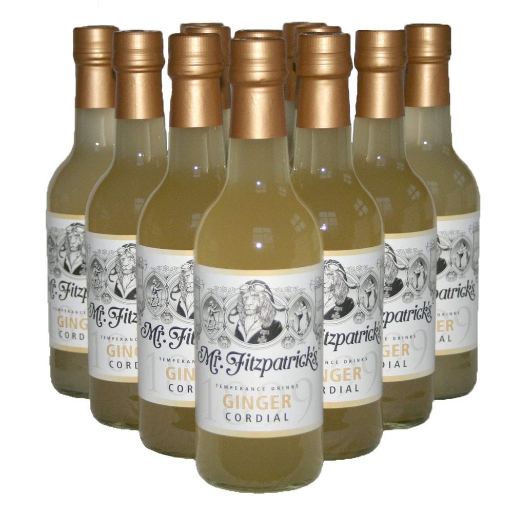 Mr Fitzpatricks Ginger Cordial, 500 ml (12 x 500ml)
