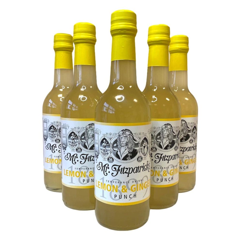 Mr Fitzpatrick's - Lemon & Ginger Punch - 500ml (6 x 500ml)
