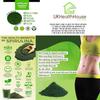2kg UKHealthHouse Pure Premium Spirulina Powder x 2kg - 62.3% Protein - Cleanse & Detox view 4