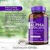 Nutravita Alpha Lipoic Acid 650mg  120 High Strength ALA Vegan Friendly Capsules  4 Month Supply  Alpha-Lipoic Acid  No Synthetic Binders or Fillers  Made in The UK view 2