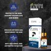 AMAzing EARTH Certified Organic Pre-Shave Oil - with Olive, Argan & Apricot Oil, Soft Stubble, Moisturizing, Silicone & Minerals Free, Sulphates & Parabens Free, Vegan & Cruelty Free - 30ml view 2